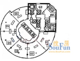 广州五羊新城广信怡景大厦写字楼