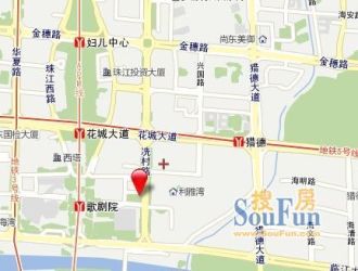 广州珠江新城中富力国际商务中心